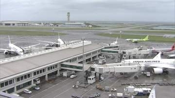 台風6号の影響で6月1日はANAで104便、JALで67便の欠航決定　2日もANA那覇発着12便の欠航決まる