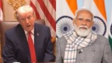 トランプ大統領、インドのモディ首相と電話会談　ロシア産原油の購入停止で合意、関税50％から18％に引き下げ表明
