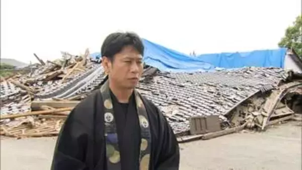 震度7で本堂全壊　参拝できず寺住職が家々回り先祖の供養「一軒一軒安否確認の意味も」　断水続く高齢者施設では散髪ボランティア【令和8年熊本地震】