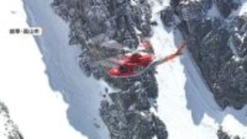 北アルプス・奥穂高岳で遭難　中国籍男性ら2人のうち1人救助　悪天候でもう1人は救助困難