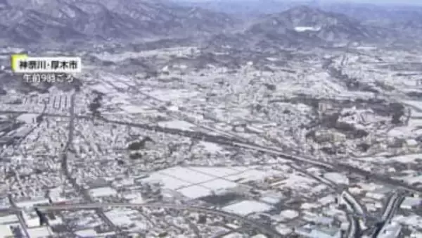 「防寒着を調達」雪の中でもフリーマーケット開催…一夜明けて「アイスバーンみたい」都内で路面ツルツル