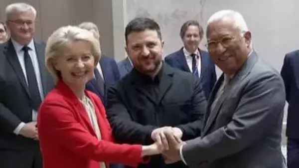 EU、ウクライナに16兆円規模融資を正式承認　ロシアに新たな制裁も