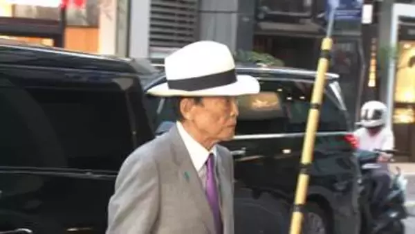 麻生副総裁と茂木外務大臣が夜会合　内閣改造・党人事で意見交換か