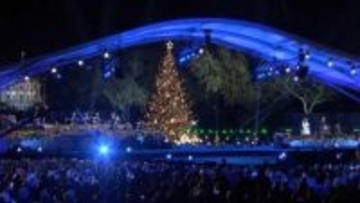 クリスマスツリー点灯式にトランプ大統領夫妻…ホワイトハウス前　「8つの戦争解決し、あと1つ」ウクライナ・ロシア停戦に意欲