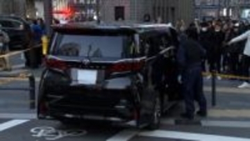 車が歩道に乗り上げ女児ら3人ケガ　63歳運転手「踏み間違えた」　大阪・ミナミ