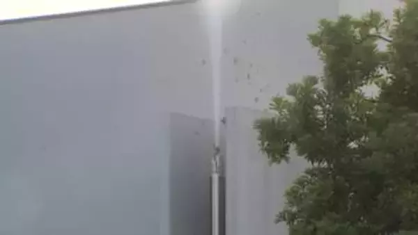 水道管から水が…“高さ10メートル”　神奈川・相模原市の団地