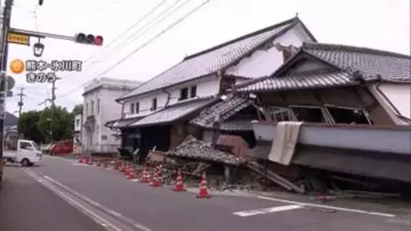 熊本地震からきょうで2週間　気象庁「今後1カ月程度、最大震度5弱程度以上の地震に注意を」