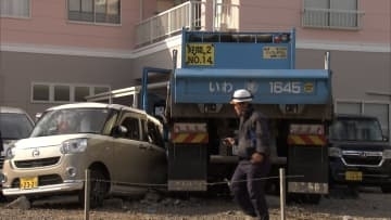 大型ダンプが車5台巻き込みながら建物衝突…意識不明だった運転手の40代男性が死亡　福島・いわき市