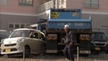 大型ダンプが車5台巻き込みながら建物衝突…意識不明だった運転手の40代男性が死亡　福島・いわき市