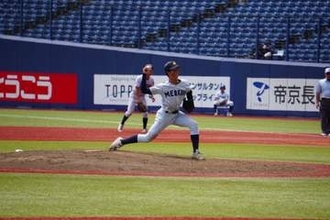 「勝負の世界なので…」4回戦・準々決勝で好救援＆逆転打　新潟明訓の大黒柱・今井巨主将の夏終わる　試合後に明かしたライバルと後輩に託した思い