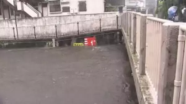 【中継】東京・善福寺川にレベル4氾濫危険警報　危険水位まで1メートルを切る　「垂直避難」を