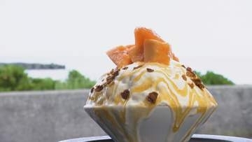 今しか味わえない！富山の「夏のあまいもの」2選　海を見ながらのかき氷、自家農園の桃パフェ