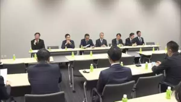 自民・旧二階派の若手議員　二階元幹事長が提唱した「国土強靭化」勉強会の初会合を開催