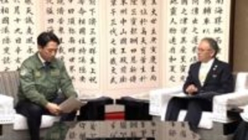 小泉防衛相が沖縄県・玉城知事と就任後初会談　辺野古移設問題など意見交換　「アメリカ側に働きかけ訓練移転など進める」