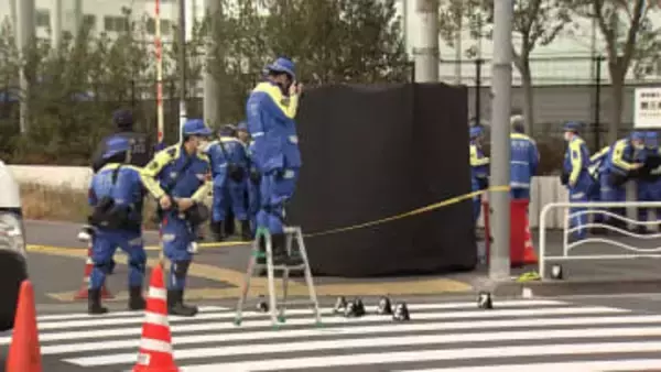 ダンプカーにひき逃げされ81歳女性死亡　運転していた男の身柄確保　左折中に横断歩道渡る女性はねたか　東京・江東区