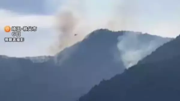 埼玉・秩父市の山林火災　発生10日目で再び「鎮圧」　住宅への被害確認されず