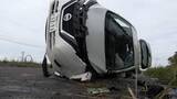 「車が横転し大破…運転の23歳男性死亡　車に残された“黒い毛”はクマと衝突か　現場は野生動物の目撃情報多数　北海道・根室市」の画像1