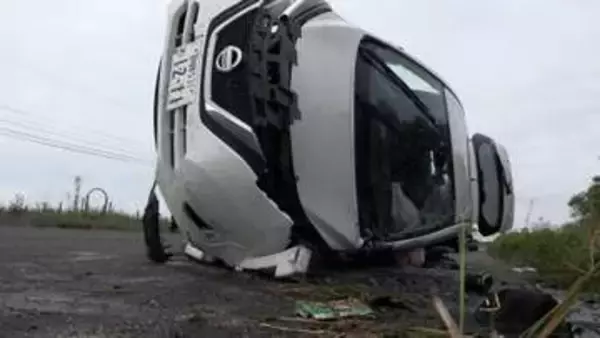 車が横転し大破…運転の23歳男性死亡　車に残された“黒い毛”はクマと衝突か　現場は野生動物の目撃情報多数　北海道・根室市