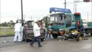 軽自動車とバイクが衝突　交差点出合い頭の事故　双方の運転手がケガ　群馬・太田市