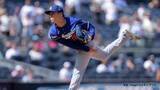 「ドジャース山本由伸、レギュラーシーズン初完投で10勝目　大谷翔平はヒットで援護」の画像1
