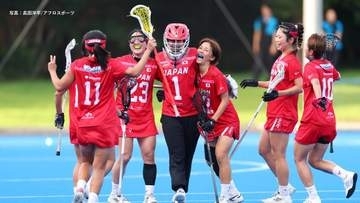 女子ラクロス史上初のメダルへ　日本がフィリピンに大逆転勝利　開幕2連勝