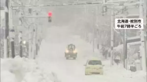 北日本と北陸で大荒れの天気に　日本航空や全日空合わせて34便欠航　青森は地震で傷んだ建物に影響出る可能性も