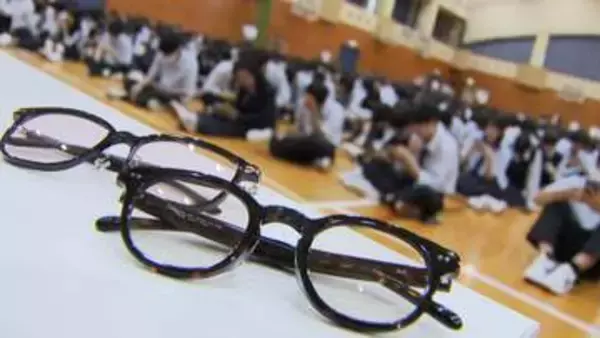 “制服にサングラス”が当たり前に？紫外線から目を守る新習慣　子どもの目の健康守る取り組みが学校で拡大