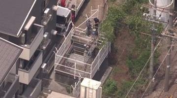 工事現場で「12ｍ下でセメントかぶって息をしていない」作業中の男性２人が死亡　滋賀・草津市　警察は「業務上過失致死の可能性も視野に」当時の状況を詳しく調べる