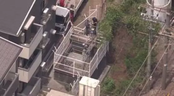 工事現場で「12ｍ下でセメントかぶって息をしていない」作業中の男性２人が死亡　滋賀・草津市　警察は「業務上過失致死の可能性も視野に」当時の状況を詳しく調べる