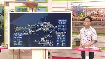 【台風情報】トリプル台風が日本近海に…台風15号列島横断でお盆直撃か　茨城、福島、千葉に上陸の可能性　天達気象予報士解説