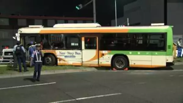 都営バスとトレーラーが衝突　運転手や乗客7人けがも命に別条なし　東京・江東区