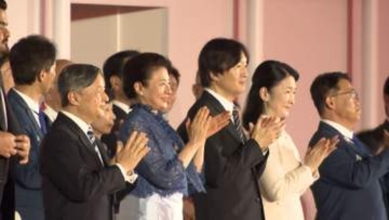 天皇皇后両陛下と秋篠宮ご夫妻が揃ってアジア大会の開会式へ　陛下が開会宣言