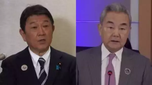 茂木外務大臣が中国・王毅外相と会話　関係悪化以降初めて