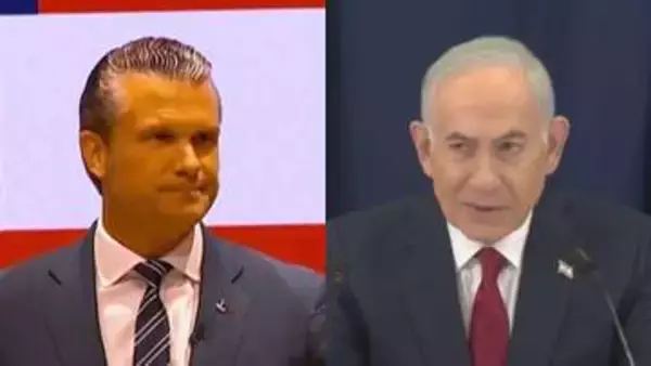 ヘグセス米国防長官が予告なしにイスラエル訪問　ネタニヤフ首相と会談か　イラン再攻撃めぐり協議続く中