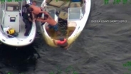 沈みゆくボートに取り残された人を決死の救出劇　岸まで3キロ沖合　アメリカ・フロリダ州