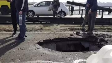 ウクライナ首都でロシア軍が4日連続で橋を攻撃　4日の攻撃直前にドイツ首相がキーウ到着　温水供給の一時停止や地下鉄運行にも影響