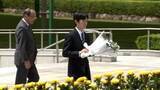 「悠仁さまが平和公園の「原爆慰霊碑」に供花　深く拝礼される　公的な広島訪問は初」の画像1
