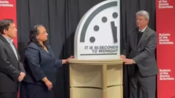 「残り85秒」人類滅亡への「終末時計」過去最短を更新　核戦争や気候変動のリスク拡大