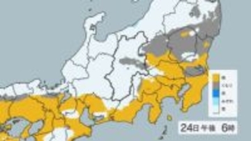 【関東甲信 大雪情報】週末、大雪のおそれ　関東地方北部と長野県で「警報級」の可能性　24時間降雪量は関東地方北部50センチ、甲信地方30センチ予想（25日午前6時から・多い所で）