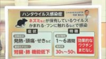 【解説】ハンタウイルス…ワクチンなし致死率最大50％　ヒトヒト感染想定も「集団感染はまれ」「国内感染拡大の可能性低い」