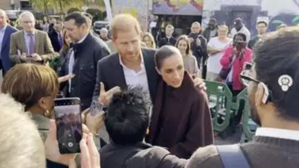 【独自】メーガン妃を直撃取材「戻ってこられてとてもうれしい」　全身イギリスブランドで“公務もどき”復帰に王室との確執再燃の恐れも