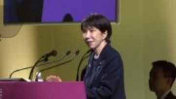 高市総理「時は来た」憲法改正に強い意欲　自民党大会で演説　「燃えろ、サナエ！」世良公則さんがゲスト登場