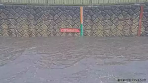 【速報】野川・仙川にレベル4氾濫危険警報　東京世田谷区と三鷹市流れる　流域は二階への避難など浸水に警戒を