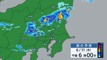関東は午後から天気急変に注意　12日にかけて大気の状態不安定　竜巻・突風・落雷に注意