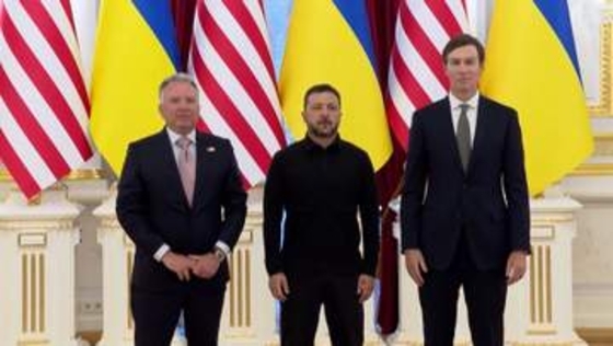 アメリカ特使がウクライナ初訪問、新たな和平案を提示　前日はプーチン氏と会談