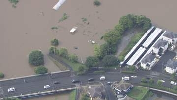 千葉の記録的大雨　タクシー水没で客の女性（66）など計4人死亡1人不明1人軽傷　床上浸水45件　床下浸水39件　自衛隊が帰宅困難者を輸送