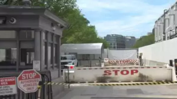 ホワイトハウス敷地内に侵入しようとした男を拘束　職員1人軽いケガ　トランプ大統領に影響なし