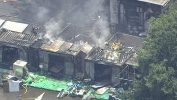 陸上自衛隊の朝霞駐屯地で火事　ポンプ車など7台出動し消火活動続く　けが人の情報なし　埼玉・朝霞市