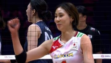 【第2セット速報】多彩なスパイクで相手を翻弄・和田由紀子！ここ一番はユッコにおまかせ【バレーボールアジア選手権 日本×韓国】