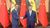 「習近平国家主席　スペイン首相と会談　貿易や新エネルギー分野などでスペインとの協力強化を表明」の画像1